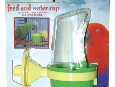 JW Pet Clean Cup Bird Feed and Water Cup Assorted 1ea LG, 8 oz Online Sale