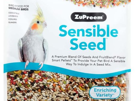 ZuPreem Sensible Seed Bird Food Medium Birds 1ea 2 lb Online