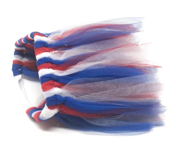 Red White Blue 4th Of July Dog Tutu Skirt (XS) Supply