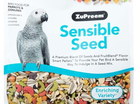 ZuPreem Sensible Seed Bird Food Parrots & Conures 1ea 2 lb Online Sale