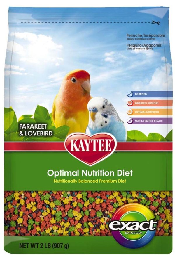 Kaytee Exact Rainbow Parakeet & Lovebird 1ea 2 lb Online now