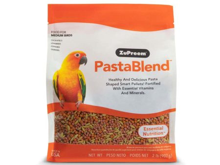 ZuPreem PastaBlend Bird Food Medium Birds 1ea 2 lb Discount