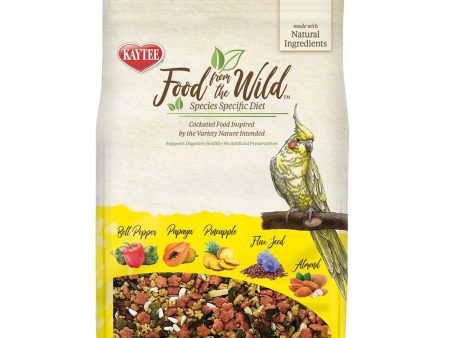 Kaytee Food from the Wild Cockatiel 1ea 2.5 lb Fashion