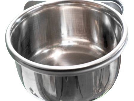 A and E Cages Coop Cup with Ring and Bolt Stainless Steel 5oz For Cheap