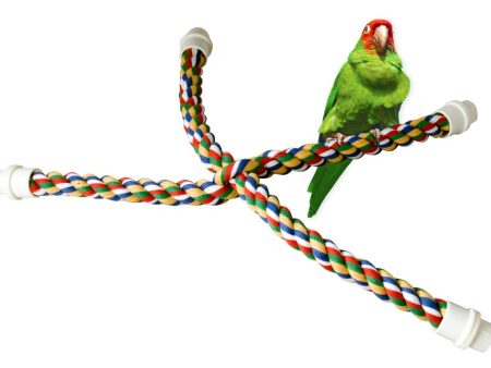 JW Pet Comfy Perch Cross Multi-Color 1ea MD Online now