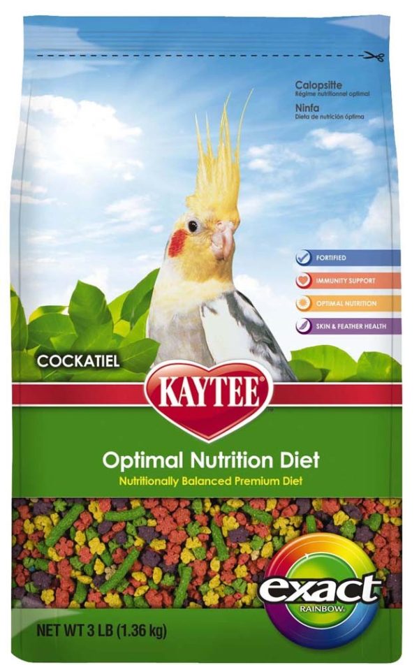 Kaytee Exact Rainbow Cockatiel 1ea 3 lb Hot on Sale