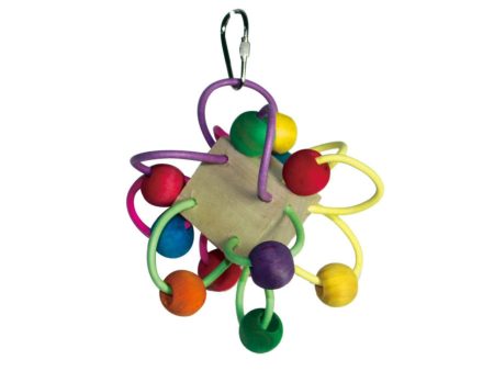 A & E Cages Happy Beaks Tweeting Tally Cruncher Bird Toy 1ea Hot on Sale