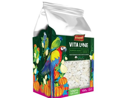 A & E Cages Vitapol Vita Line Pumpkin Seeds for Parrots & Exotic Birds 1ea 150 g For Discount