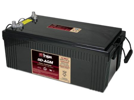 Trojan Battery 12V 230Ah AGM 8D - Motive 8D-AGM Online Sale