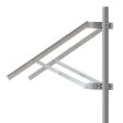 SLD Tech Double Arm Side of Pole  Wall Mount - SLB-0124 Hot on Sale