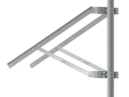 SLD Tech Double Arm Side of Pole  Wall Mount - SLB-0124 Hot on Sale