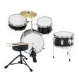 Karrera Children s 4pc Drum Kit - Black Online