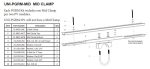 Tamarack Solar PGRM Mid Clamp 35 Inch - UNI-PGRM-MID Online