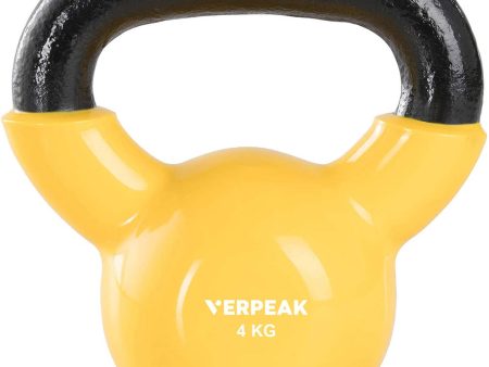 Verpeak Vinyl Kettlebell 4kg For Cheap