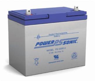 Power-Sonic Battery U 12 Volt 55 Ah Sealed AGM - PS-12550 on Sale