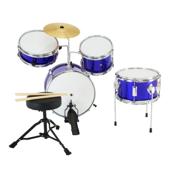 Karrera Children s 4pc Drum Kit - Blue on Sale