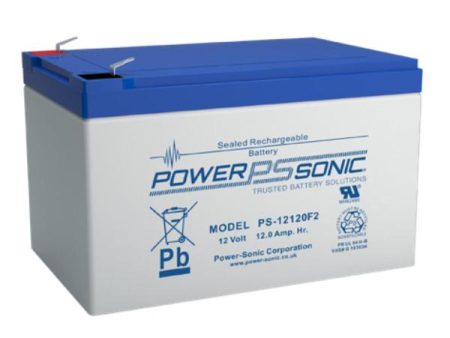 Power-Sonic Battery 12 Volt 12 Ah Sealed AGM - PS-12120-NB For Discount