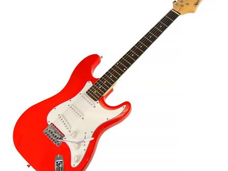 Karrera 39in Electric Guitar - Red Online now