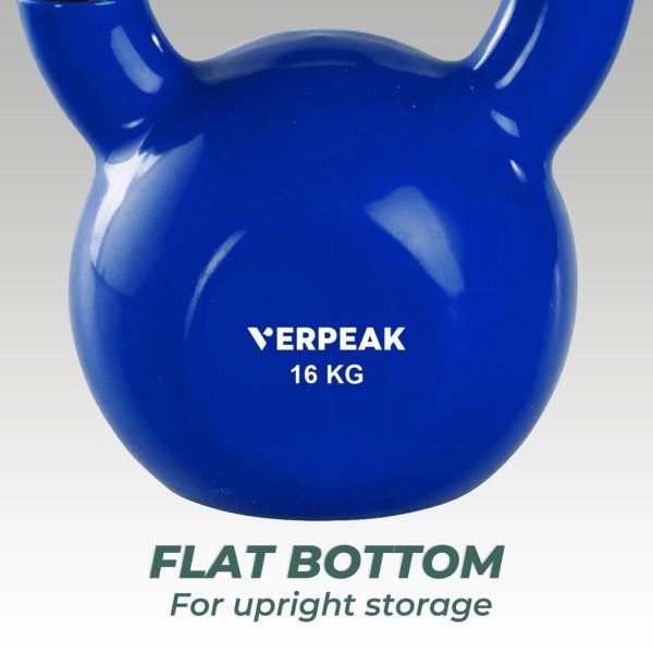 Verpeak Vinyl Kettlebell 4kg For Cheap