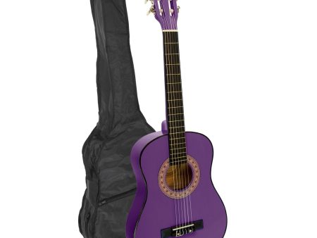 Karrera 34in Acoustic Children no cut Guitar - Purple Online Sale