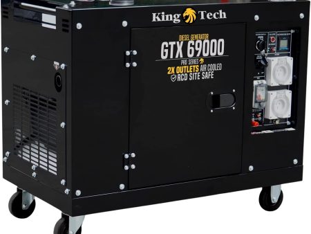 KINGTECH 8.4kW Max 6kW Rated Diesel Generator Single Phase For Cheap