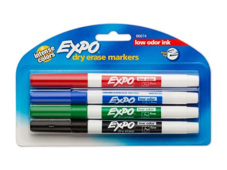 EXPO White Board Marker Fne Assorted Pack 4 Box of 6 Sale