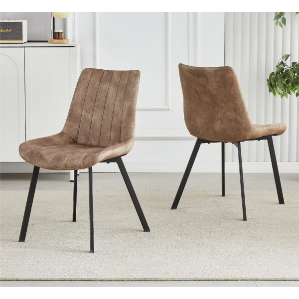 Sloane Fabric Dining Chairs (Set of 4) - Taupe Hot on Sale