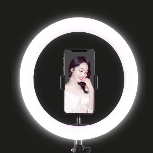 LED Studio Ring Light with Stand and Phone Holder 20cm Discount