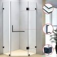 900 x 900mm Frameless 10mm Glass Shower Screen By Della Francesca Online Hot Sale