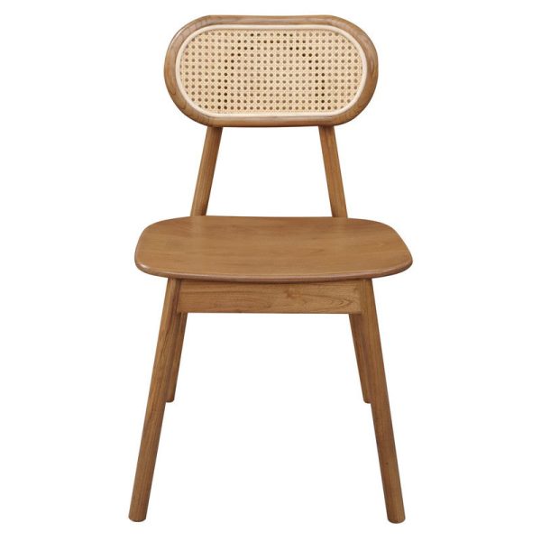 Kelly Rattan Dining Chair (Almond) Online