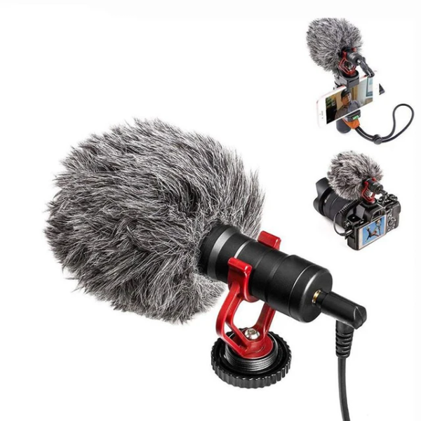 HZ MG1 Cardioid Shotgun Lavalier Microphone For Camera Smartphone Cheap