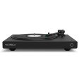 Victrola Hi-Res Onyx INT Turntable + Crosley Soho Turntable Stand - Natural Discount