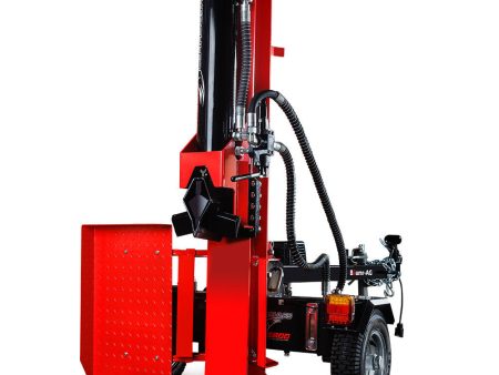 Baumr-AG 65 Tonne Petrol Hydraulic Wood Horizontal and Vertical Towed Log Splitter with Detachable 4-Way Wedge - HPS800 Discount