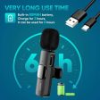 Hridz K9 Wireless Rechargeable 2 in 1 Lightning Microphone For Lightning Port Devices Recording Interview Online Sale