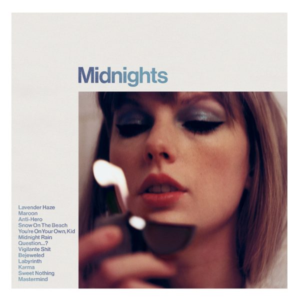 Taylor Swift Midnights Vinyl Album Moonstone Blue Hot on Sale