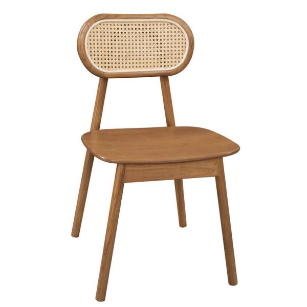 Kelly Rattan Dining Chair (Almond) Online