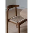 Arden Solid Oak Dining Chair with Loom (Almond) Cheap