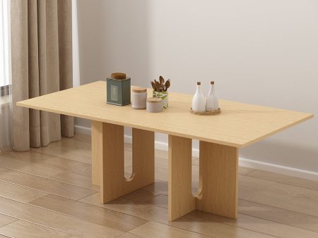 Oak Melamine Dining Table 8 Seater Sale