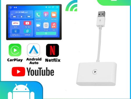 Upgrade Wireless CarPlay Adapter Dongle for Apple IOS Android Navigation Radio Discount