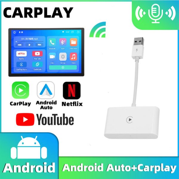 Upgrade Wireless CarPlay Adapter Dongle for Apple IOS Android Navigation Radio Discount