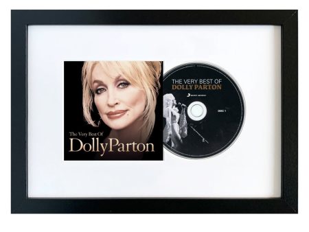 Dolly Parton-The Very Best Of Dolly Parton CD Framed Album Art Supply