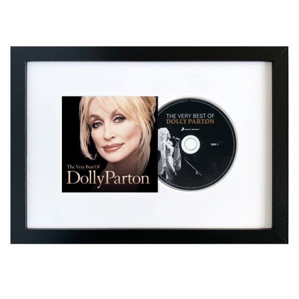 Dolly Parton-The Very Best Of Dolly Parton CD Framed Album Art Supply