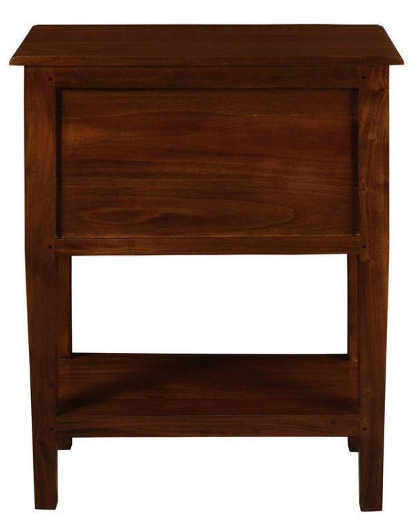 Tasmania 3 Drawer Sofa Table - Mahogany Online