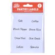 Cook Easy 40pc Pantry Label Stickers Online now