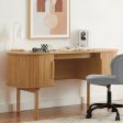 Tate Wooden Curved Desk Sale