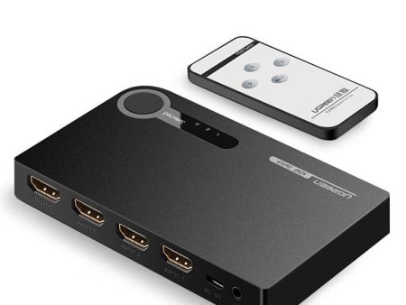 UGREEN 1 x 3 HDMI Switch - Black (40234) Sale