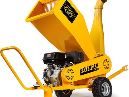 MICHIGAN 18HP 420cc Petrol Commercial Wood Chipper, Towable, Tree Mulcher - Ravenger 1950 on Sale