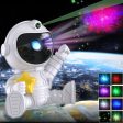 Astronaut Galaxy Projector Night Light with Remote Control(Pentagram) Online Hot Sale