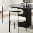 Tate 8 Seater Dining Table in Black Hot on Sale