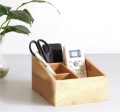 Bamboo Storage Box with 4 Slots Supply